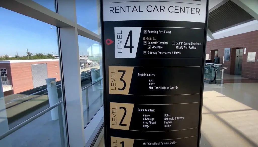rent a car Atlanta Airport